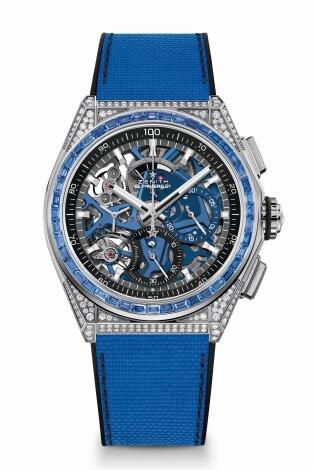 Replica Zenith Watch Zenith Defy El Primero 21 Spectrum Blue 32.9006.9004/06.R918